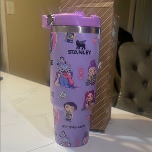Stanley Lavender Tumbler with Cartoon Designs